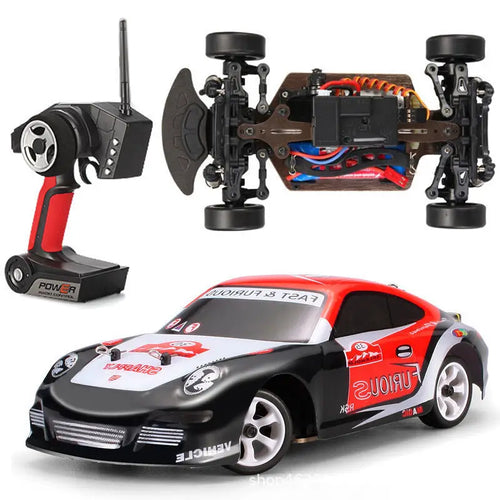 Buggy RC Crawler 1/28 edition A989, vue profil - VortexRacing